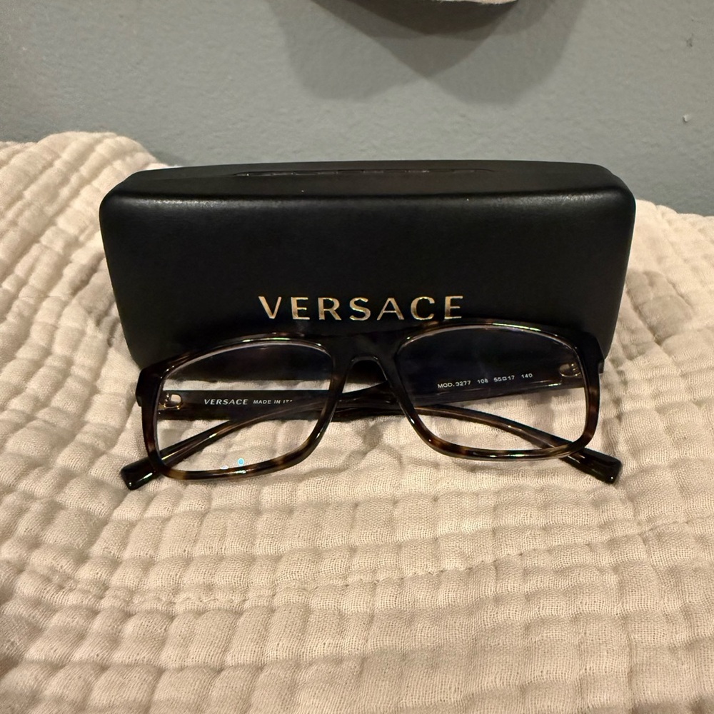 Versace Women's Tortoise Shell Glasses
